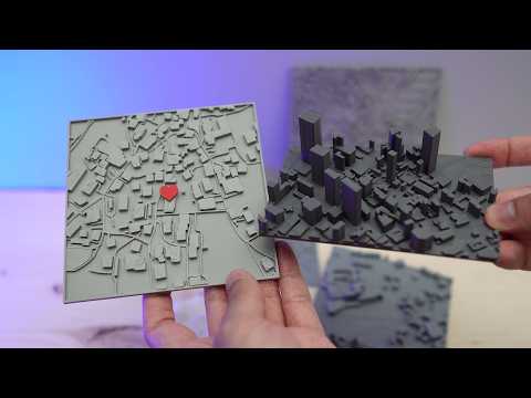 How to 3D Print your own Cityscapes and Terrains (FREE Method)