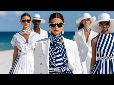 Ralph Lauren SS 2026 Coastal Navy & White โ Polished Womenโs Summer Style