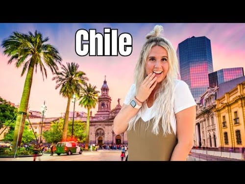 Our First Time in Chile! (PERFECT 48 Hours in Santiago)