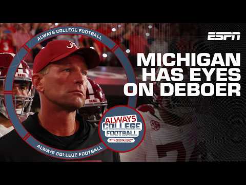Michigan’s pursuit of DeBoer + Manning stays, Lagway & Raiola on the move |Always College Football