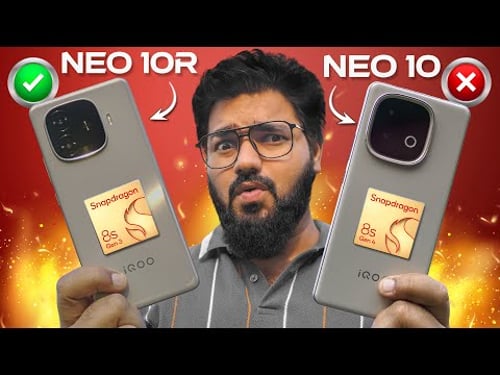 SAVE ₹5,000 or Not || iQOO Neo 10 vs iQOO Neo 10R