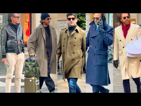 2026 WINTER ❄️REAL MEN STREET STYLE. MILAN MEN’S SHOPPING +SALES 🔥WINTER COATS #gqmenswear