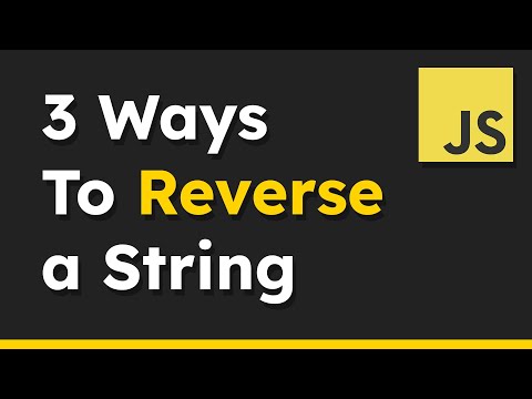 3 Different Ways to Reverse a String in JavaScript