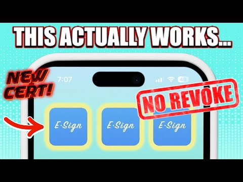 Esign iOS 2026 Tutorial | Install IPA Files on iPhone or iPad NO Revoke!