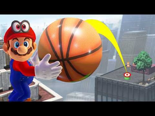 I made a Mario Odyssey TRICKSHOT TOURNAMENT!