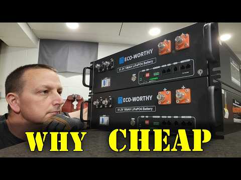 SUPER CHEAP ECO-WORTHY 100ah Server Rack Battery