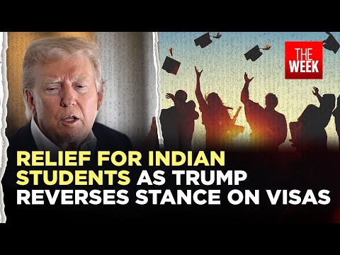 Relief for Indian students as US President Donald Trump reverses stance on student visa cancellation
