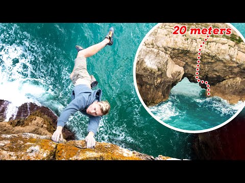 This is the most pure form of Climbing - Deep Water Solo