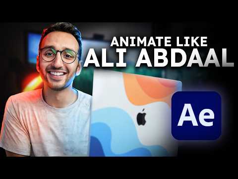 How To Animate Like Ali Abdaal - ULTIMATE After Effects Tutorial