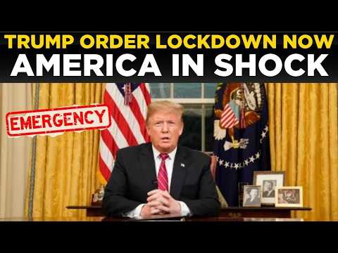 TRUMP SPEECH LIVE: Trump DROPS BOMBSHELL — IMMEDIATE Lockdown Declared Across America | World News