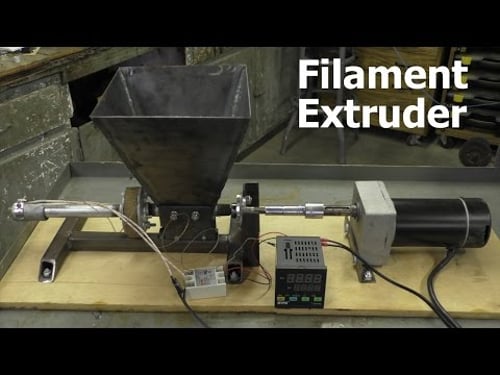 Filament Extruder #4 - Finally Making Some Filament