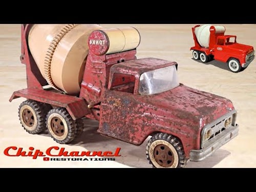 1962 Tonka Cement Truck Restoration
