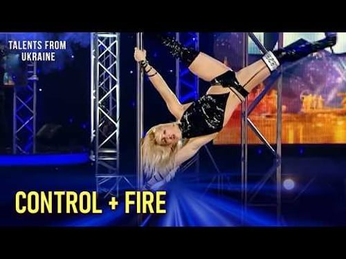 When Acrobatics Push the Heat to the Limit | Ukraine's Got Talent