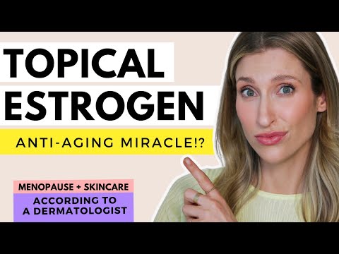 How to Use Topical Estrogen Cream For Aging Skin | Menopause + Skin | Dr. Sam Ellis
