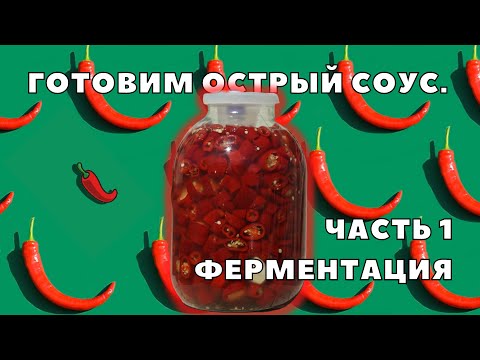 Готовим острый соус. Часть 1 — ферментация