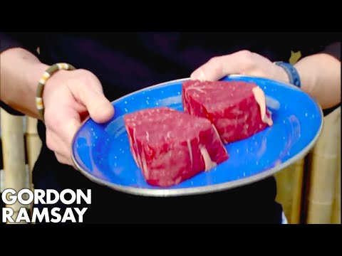 Gordon Ramsay & A Vegetarian Cook A Beef Fillet