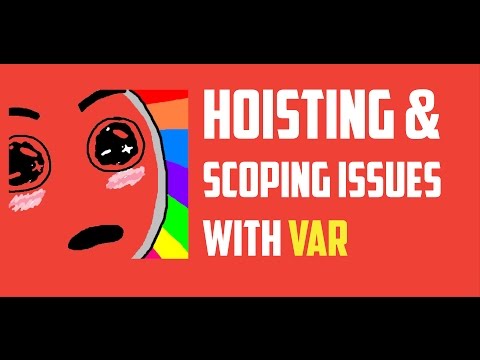Hoisting in JavaScript and function scope issues with keyword var