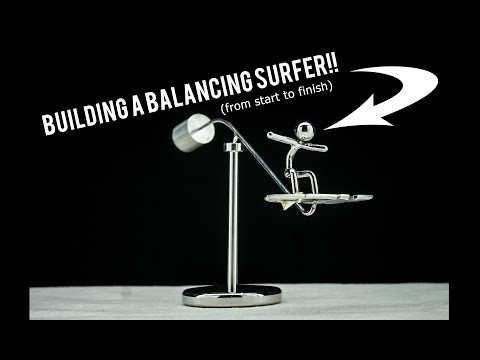 How I Build A Balancing Surfer By Hand!