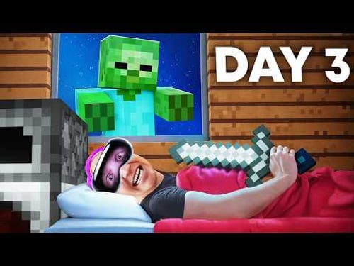 I Survived 100 Hours in Minecraft VR!
