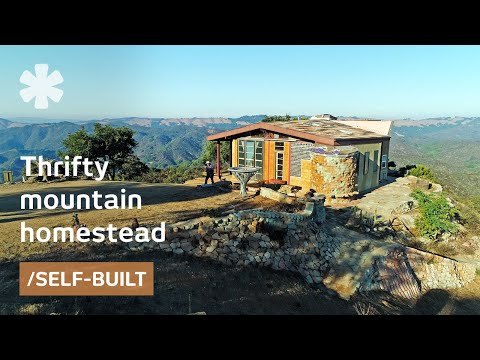 Family builds their own private ecovillage with free materials