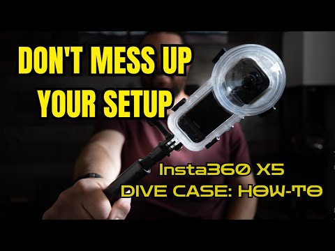 DON'T DIVE Until You Watch This! Insta360 X5 Dive Case Setup