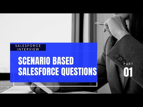 Salesforce Scenario based interview questions(in Hindi) || Salesforce Developer role