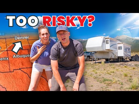 Off Grid Camping in a BRUTAL Colorado Heat Wave (No AC!)