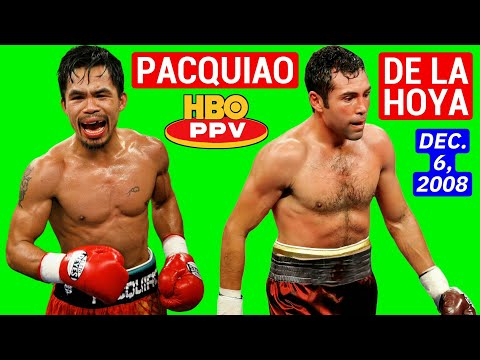 (53) | Manny Pacquiao π΅π VS π²π½ πΊπΈ Oscar De La Hoya | December 6, 2008 | HBO PPV | UHD 2160P