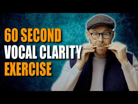 Sixty Second Hack For Voice Clarity