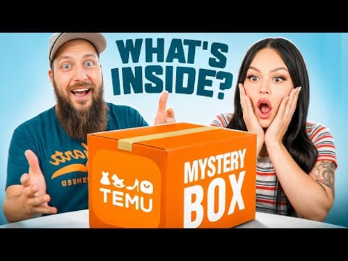TEMU MYSTERY BOX FROM MY HUSBAND