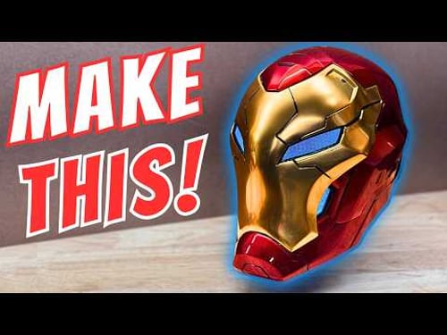 3D Print Smoothing | How to get that Iron Man Metallic Shine!