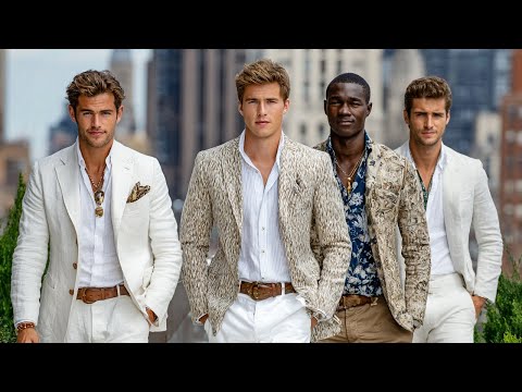 Michael Kors Spring/Summer 2026 Menswear Inspiration | Polished Casual, Light Neutrals