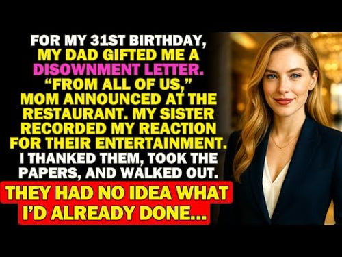 My Dad Gave Me Disownment Papers For My Birthday... Until The CEO Called My Name