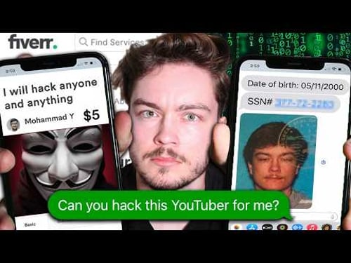 I Hired a Dark Web Hacker On Myself... (Don't Do This)