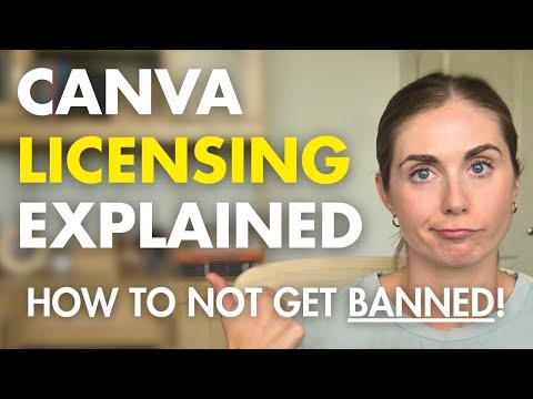 Canva Copyright Rules You NEED to Know (Free vs Pro, Commercial Use, Etsy + More) #CanvaTutorial