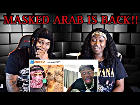 Omegle... But I'm in the DESERT (MaskedArab) REACTION
