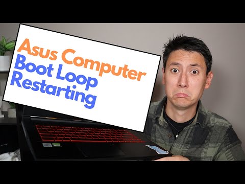 Asus - Boot Loop / Restarting Loop / Stuck at Startup Fix !!