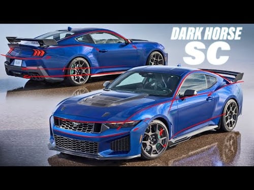 The 2026 Ford Mustang Dark Horse SC is an absolute masterpiece