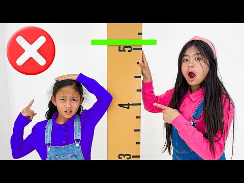 Andrea & Eric Who’s Tall Enough for Dunk Tank & Backyard Games?