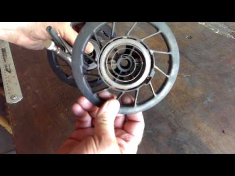 Recoil starter spring winding and install