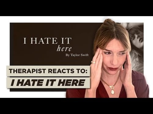 Therapist Reacts To: I Hate It Here by Taylor Swift *this one was surprising and a doozy*