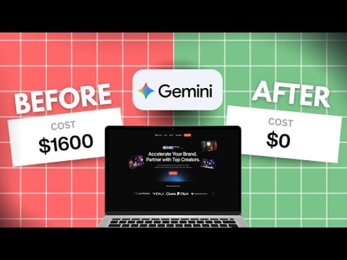 How I Copy Beautiful $5,000+ Websites in Minutes with AI (Gemini 3 Tutorial)