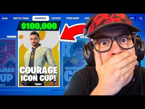 I Played Courage's $100,000 ICON Creator TOURNAMENT!