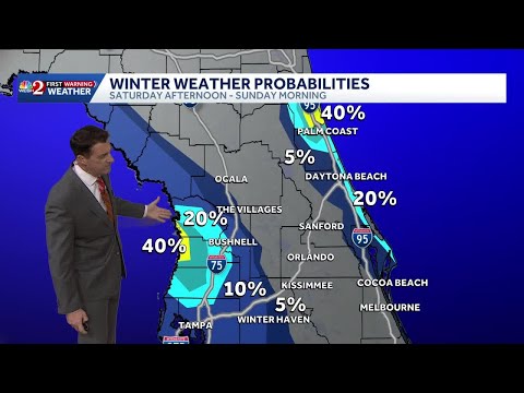 Rare 'extreme cold watch' issued for Central Florida | Timeline of freezing temps