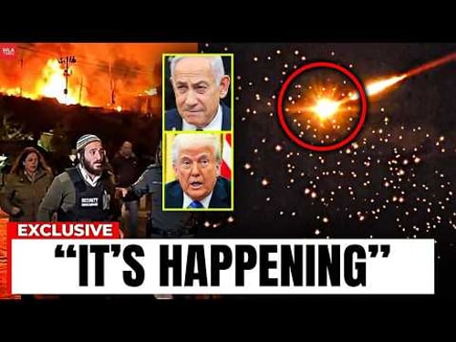 LIVE: Iran GOES MAD! ‘DEMOLISHES’ Israel With 8 ‘FURIOUS’ Cluster Bomb Waves?