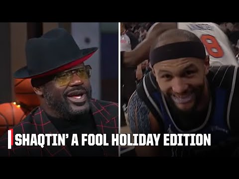 Shaqtin' A Fool Holiday Edition, Shaq-a-Claus & Shaq's great honor on Christmas Day! 🌟 | NBA Tip-Off