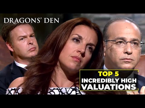 Top 5 Incredibly High Valuations | Dragons' Den