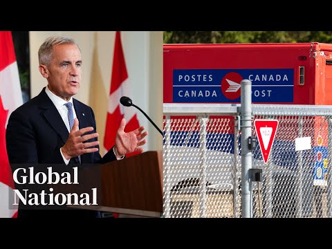 Global National: Sept. 27, 2025 | Canada Post operations not ‘viable,’ Carney says amid strike