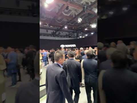 Toyota preview… flying car ahoy! #newcar #toyota #tokyomotorshow