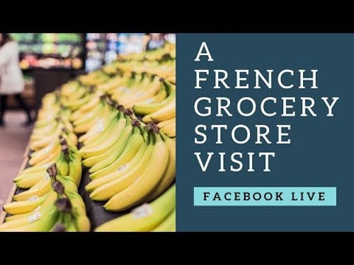 French grocery store tour at Intermarchรฉ LIVESTREAM